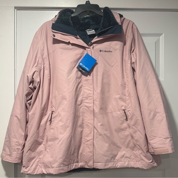 Columbia Jackets & Blazers - Columbia Interchangeable Pink Winter Coat Insulated Weather-Resistant